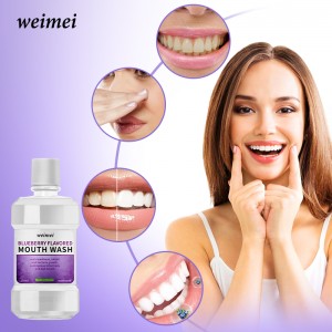 Черничная, ароматная жидкость для полоскания рта