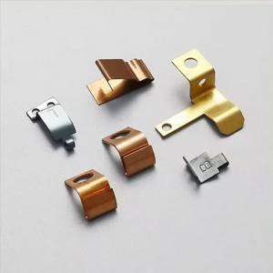 OEM изготовленный на заказ металл штемпелюя детали медный стальной электрический электрический электронный контакт