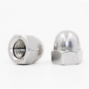 шестигранные колпачковые гайки