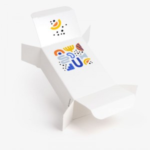 Яркая абстрактная подарочная коробка