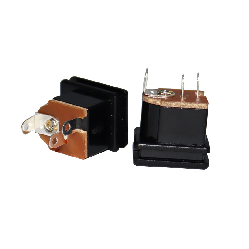 DC Socket DC-207, Audio Direct Insertion Audio, два-штифт для зарядки зарядки медного штифта