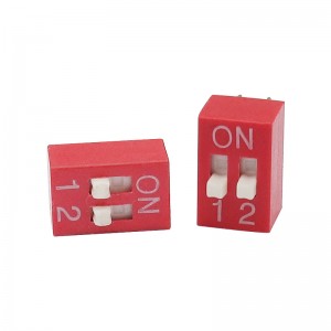 Dip Switch xz-DSE-02RGA, 2P DIP -переключатель для модулей приема сигналов в поле Automotive Automation Equipment