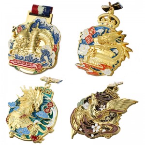 Пользовательская металлическая медаль