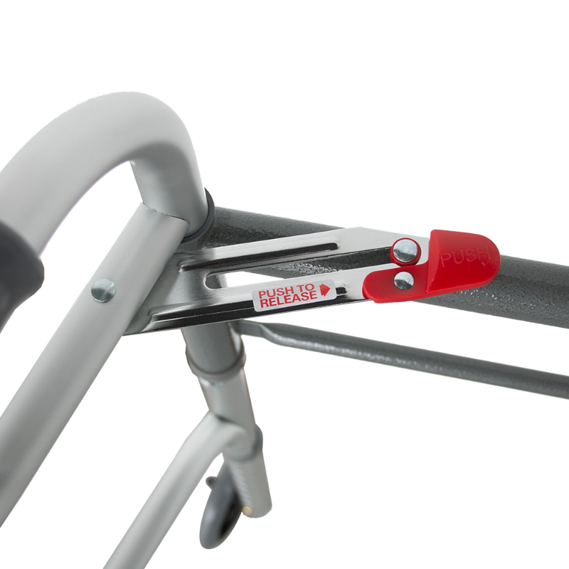 Складывание ходунка с колесами