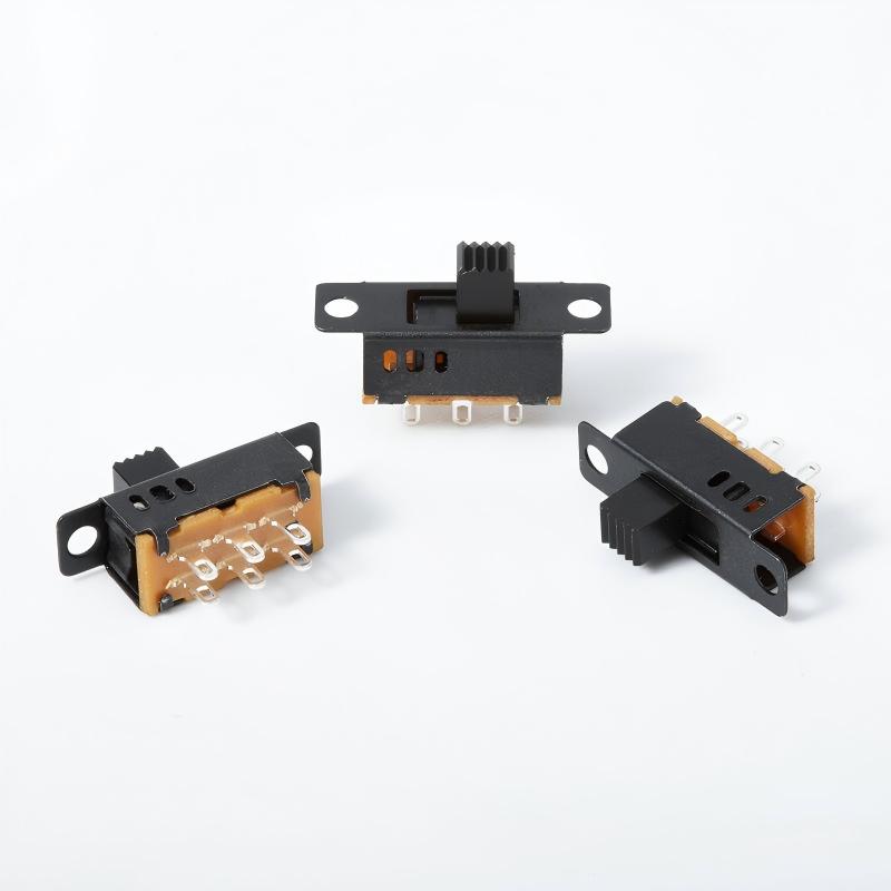 ползунковый переключатель SS23D32 двойной-третий ряд-позиция 2П3Т вертикальная шестерка-контактный биполярный три-позиция