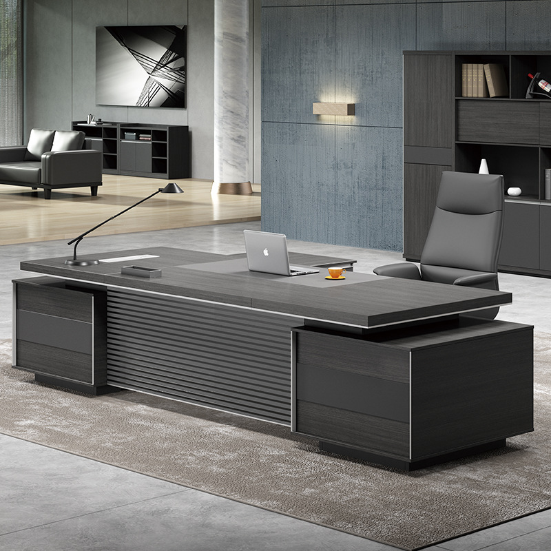 Модель DBT004 Dio Light Роскошный простой современный офисный стол для одного менеджера Компьютерный стол для руководителя, высокий-ко...