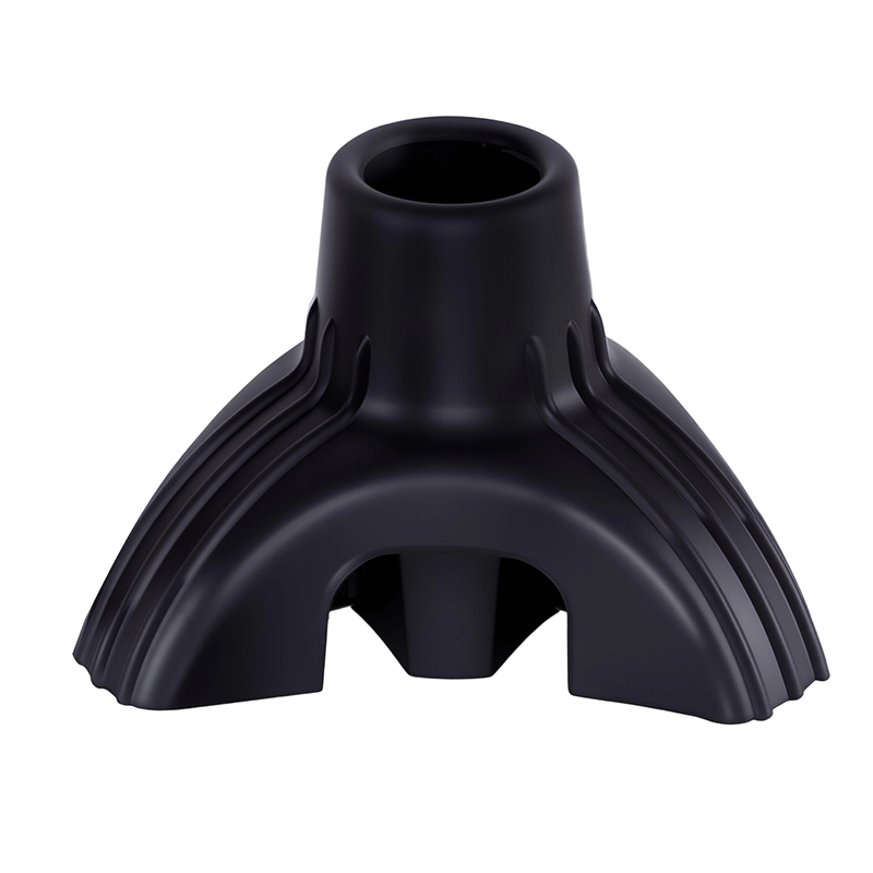 Резиновая трость с тремя зубцами